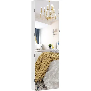 Konferenční stolek Toaletní Stolek Songmics bílý bílá 36,8 x 120 x 10 cm