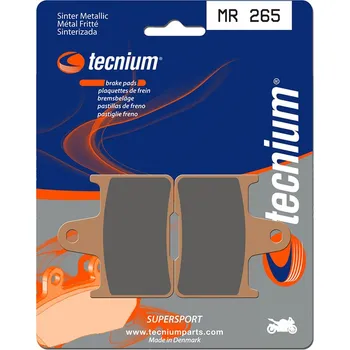 Nářadí na motocykly Brzdové destičky TECNIUM Street Performance Sintered Metal - MR265 MR265
