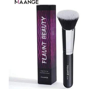 Make-up Štětec na make up pro pudr a korektor | kosmetické pomůcky 1 ks - Černý