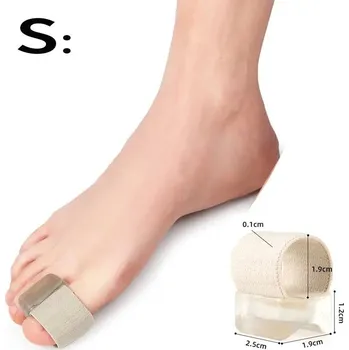 Ortodontická pomůcka pro vbočený palec | rovnač palce, ortéza na nohu - 1 pár béžové velikosti S