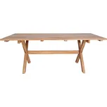 Nordic Experience Zahradní jídelní stůl Mular z recyklovaného teaku