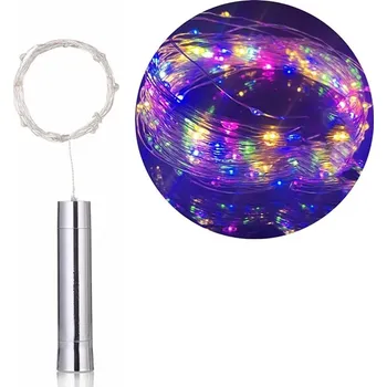 Vánoční dekorace Vánoční světelný řetěz do láhve | dekorace, světýlka - Vícebarevné , 2m-20LED diod