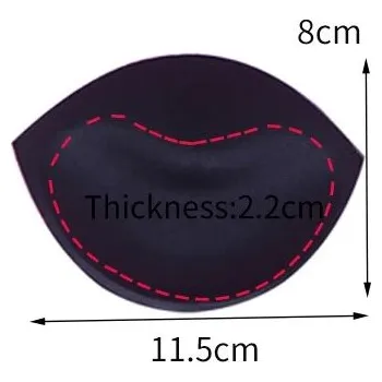 Dámské plavky Měkké vycpávky pro push up efekt v plavkách | prsní vycpávky, plavkové vložky - 1 pár NRT118-1052