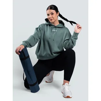 Dámská mikina Dámská mikina z BIO bavlny, tlumená zelená Velikost: S Tlumeně zelená dámská mikina z BIO bavlny