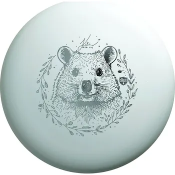 Disc golf Discmania Kika Jurčíková 2025 D-Line P1 (Flex 2) 173g Bílá/Stříbrná