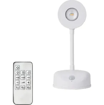 Nástěnné svítidlo Inteligentní bezdrátové nástěnné led světlo s čidlem | osvětlení 5 ks - Bílá s telekontrolou