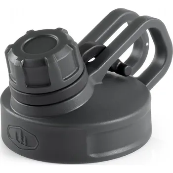 Kempingové nádobí GSI Wide Mouth Sport Top - náhradní víčko se šroubovacím náustkem pro termo láhve GSI Outdoors Microlite 1000.