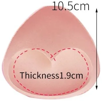 Dámské plavky Měkké vycpávky pro push up efekt v plavkách | prsní vycpávky, plavkové vložky - 1 pár NRT121-200002130