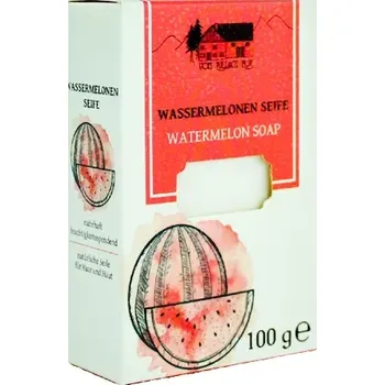 Mýdlo Přírodní mýdlo s výtažkem z vodního melounu – osvěžující a hydratační - 100 g