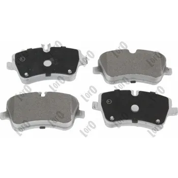 Brzdová destička Sada brzdových destiček, kotoučová brzda ABAKUS 231-01-031