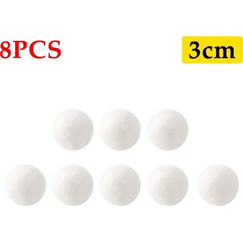 Vlněné koule do sušičky prádla | sušicí míčky - 3cm 8ks