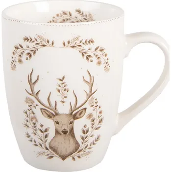 Porcelánový hrnek s jelenem Gentle Wilderness - 12*8*10 cm / 300 ml
