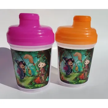 Láhev TVAR Dětská lahev 300/450ml - Čarodějky