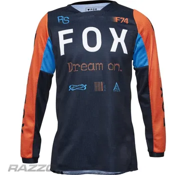 Moto dres Dětský dres na motokros FOX 180 Jersey Youth Race Spec Midnight 2025 KS
