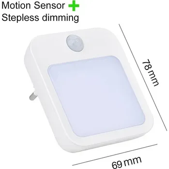 Noční světlo Noční světlo se senzorem pohybu s LED | osvětlení - Teplé bílé světlo