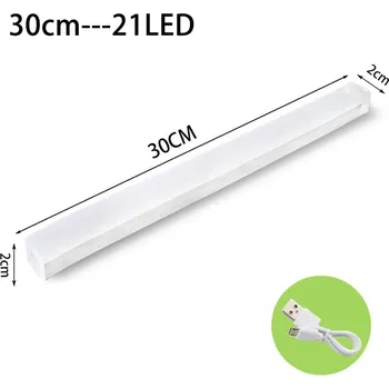 Noční světlo Noční led světlo s pohybovým čidlem pro schody a skříně | pohybové osvětlení 3 ks - 30 cm , Teplé světlo