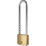 ASSA ABLOY Zámek visací YALE 3klíče mosazný s dlouhým třmenem, šířka 50mm