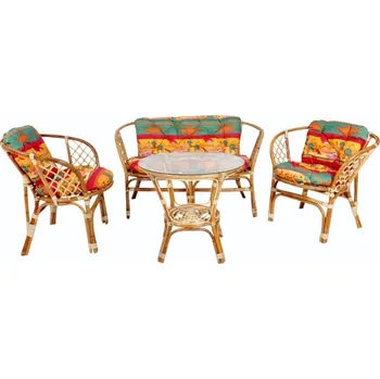 Zahradní sestava Zahradní ratanový set Antigua 3 + 1