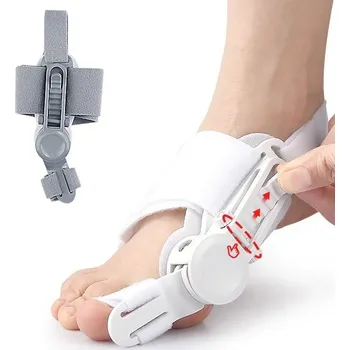 Nejlepší korektor vbočeného palce bez bolesti | ortéza, oddělovač prstů - Šedý B.