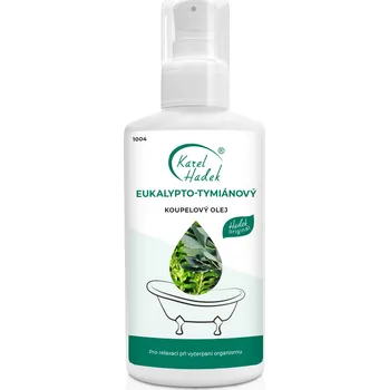 Koupelová pěna AKH/Karel Hadek Koupelový olej EUKALYPTO-TYMIÁNOVÝ 100 ml