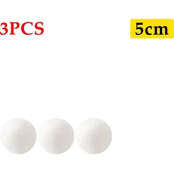 Vlněné koule do sušičky prádla | sušicí míčky - 5cm 3 ks