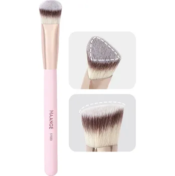 Kosmetický štětec Štětec na korektor a makeup pro precizní líčení | kosmetické pomůcky 1 ks - Růžový