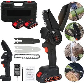 Motorová pila Crossheim AKU ruční řetězová pilka Quick 4