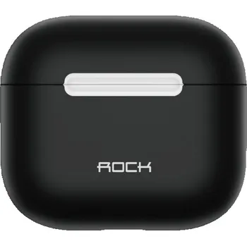 Příslušenství pro sluchátka Silikonové pouzdro Rock pro Airpods 3 černé