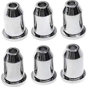 Struna do sekačky Healifty 6 ks kovových strun pro kytaru, stříbrné provedení