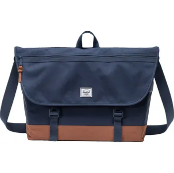 Městský batoh Herschel Cove Messenger - Navy/Saddle brown 23l + Sleva 5% s kódem AKCE5