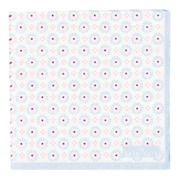 Papírový ubrousek Papírový ubrousek Narina Pale Blue malý