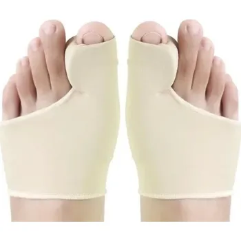 Korektor Oddělovač prstů a korektor halluxu pro pohodlí chodidel | korektor palce, ortéza na nohu - 1Pair-Skin-C