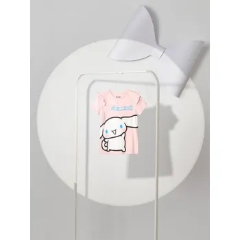 Dívčí oblečení Sinsay - Tričko Hello Kitty - pastelová růžová - 071GA-03X - 071GA-03X-134