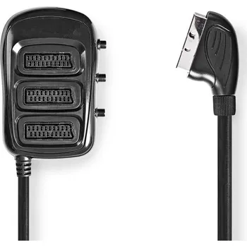 Redukce SCART Spínací | SCART Zástrčka CVGB31835BK05 Nedis