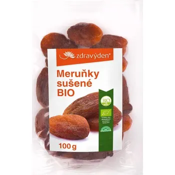 Sušená potravina Meruňky sušené BIO 100g - Zdravý den (Sušené ovoce)
