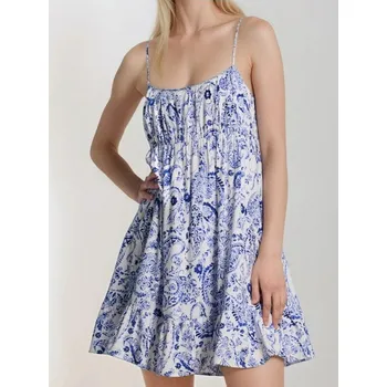 Dámské šaty Sinsay - Viskózové mini šaty - vícebarevná - 535DA-MLC - 535DA-MLC-XS