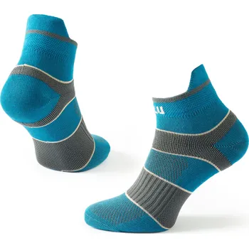 Pánské ponožky Ponožky Zulu Sport Low Velikost ponožek: 39-42 / Barva: modrá/šedá