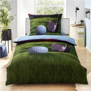 Povlečení 3D povlečení 140x200, 70x90 cm - Golf