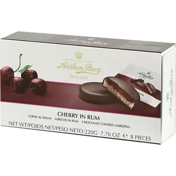Cukrovinka Anthon Berg Cherry In Rum 220g