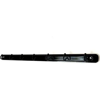 Sušák na prádlo Benco Držák prádelních šňůr na balkon – černý sušák na prádlo 70 cm / 7 háčků