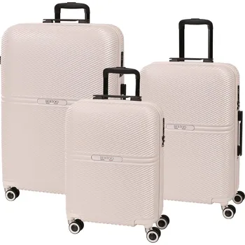 Cestovní kufr BERTOO Monza - ivory set 3v1