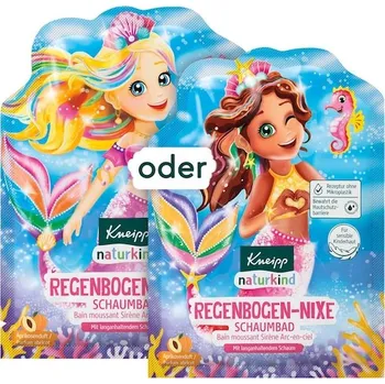 Koupelová pěna Kneipp Prisada-do-koupele Detske-koupeleDítě přírodyPěnová koupel duhová mořská panna 40 ml (750,00 Kč / 1 l)