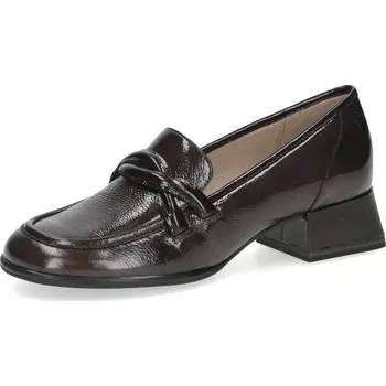 Dámské mokasíny CAPRICE dámské mokasíny bordo lakované