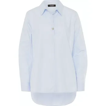 Dámská košile TUZZI dámská košile modrobílá pruhovaná