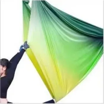 Sportago Aerial Yoga Hammock multicolour - žluto-zelená - 7m
