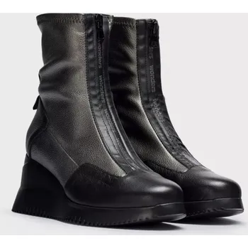 Dámská zimní obuv WONDERS dámské kotníkové boty stříbrné