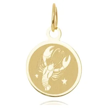 Přívěsek Přívěšek znamení Rak ze žlutého zlata ZZ1419RAKF + dárek zdarma
