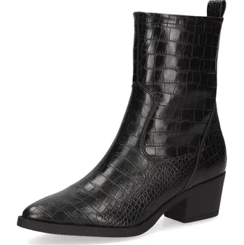 Dámská obuv CAPRICE croco dámské koně černé