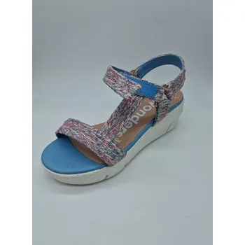 Dámské sandále WONDERS dámské sandály modré