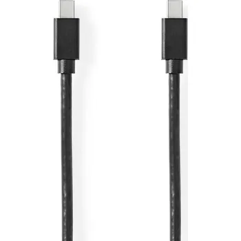 Video kabel Mini DisplayPort kabel | DisplayPort 1.4 CCGB37504BK20 Nedis